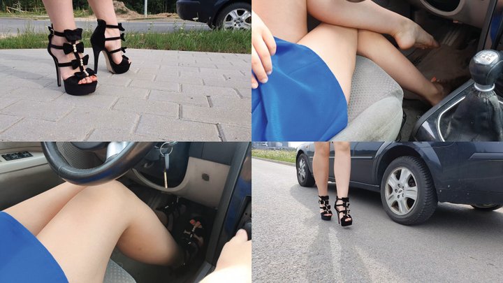 Stalling Car Accident and Shoeplay