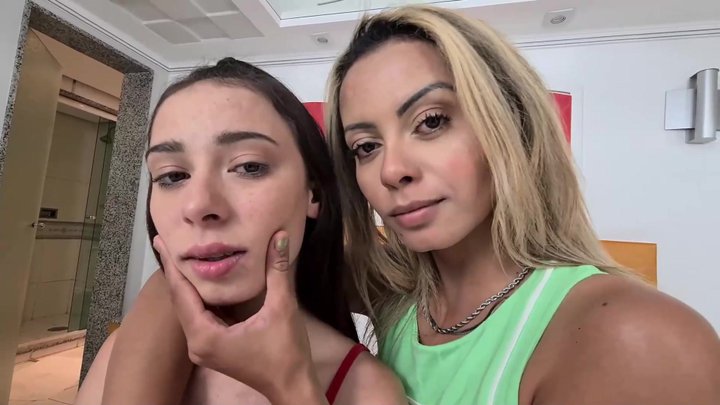 TABOO KISSES FORCD -  VOL # 418 - GENNI AND BRUNINHA - NEW MF AUG 2021 - CLIP 01 - never published - Exclusive Girls