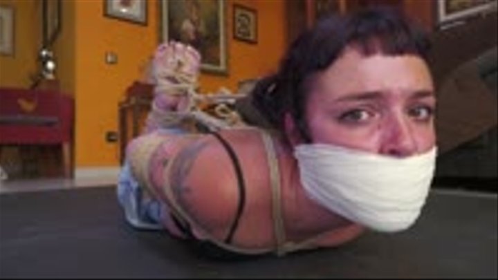 Rachel tied up and gagged by Sarah Fyah!