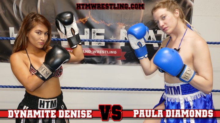 Dynamite Denise vs Paula Diamonds Boxing Part 1 HDMP4