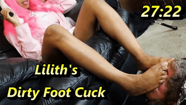 Lilith's Dirty Foot Cuck