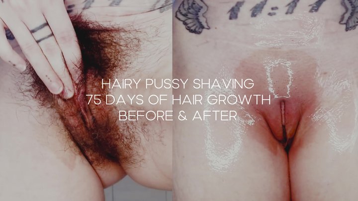 POV Hairy Bush Shaving In The Shower [HD]