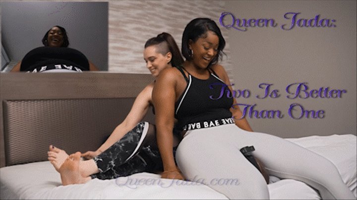 *Two Is Better Than One!  Starring Queen Jada and Goddess Holly - 4k*