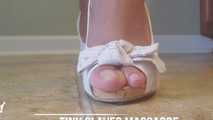 Tiny Slaves Meets Giant Ass and Feet