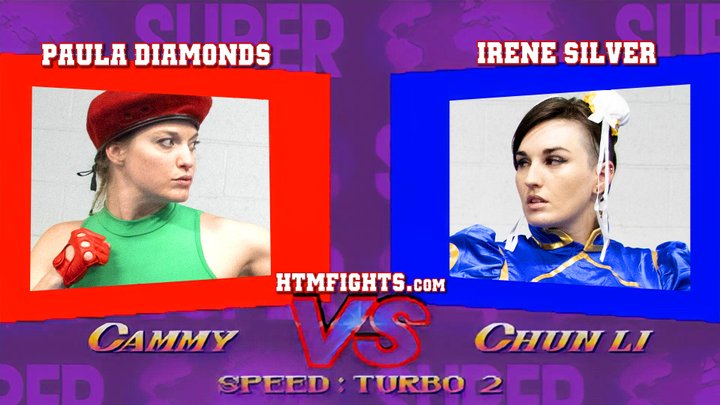 Cammy vs Chun Li - Round 1 (Irene Silver vs Paula Diamonds) HDMP4