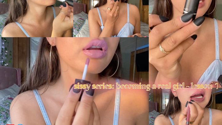 sissy series: becoming a real girl - lesson 1