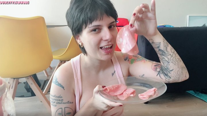 eating and playing with your foreskin after circumcision