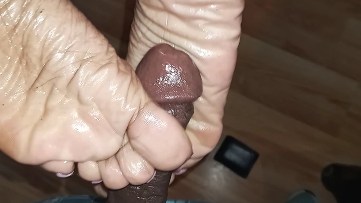 The wrinkled sole fucker  super meaty sole cumblast