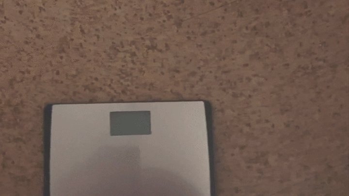 First Time Weigh-in