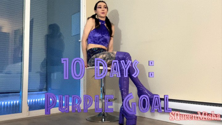 10 Days Purple Goal