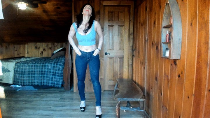 locked in chastity by milf and bully pov