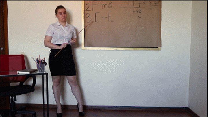Remote control from the teacher : humiliation lesson (HD)