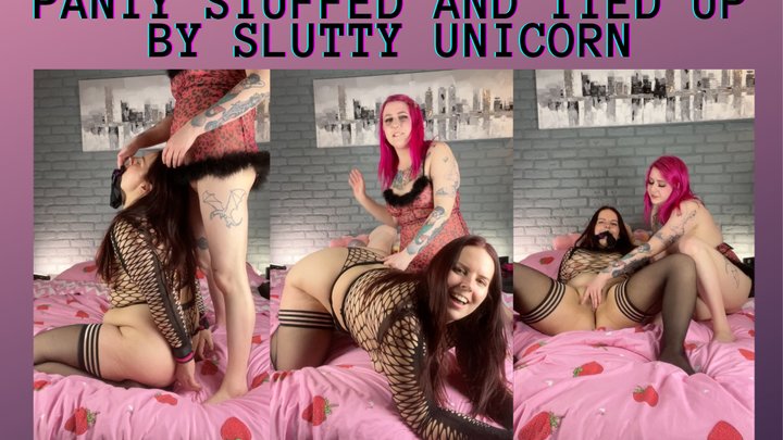 Panty stuffed and tied up by Slutty Unicorn - 1080p HD