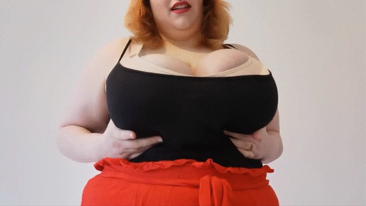 BBW with FULL OF MILK TITS