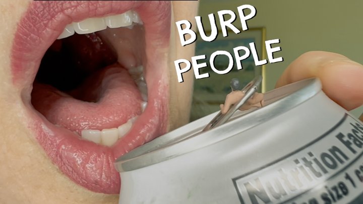 Burp People for Giantess Vore