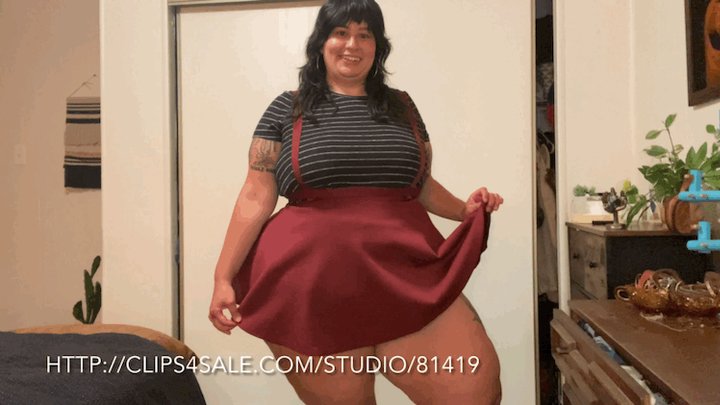 Big Butt, Super Short Dress (mov)