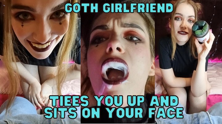 Goth Girlfriend Sits On Your Face