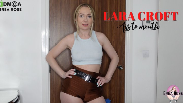 Lara croft ass to mouth and anal