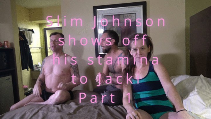 Slim Johnson show's off his Big DICK ENERGY   with Jacki and friends {Part 1}(1080p)