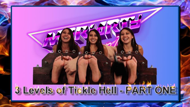 Bridgette's Endures The 3 Levels of Tickle Hell - LEVEL ONE: STOCKED TICKLING
