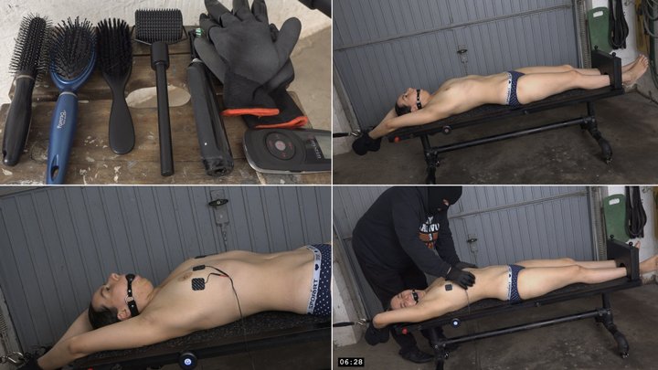Real 10 minutes electro and tickle challenge ( 1080p mp4 )