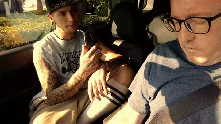 SKATER HUMILIATES WIMP AT FAST FOOD DRIVE-THRU AND MAKES HIM SNIFF DIRTY SOCKS - SD274