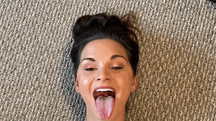 Close Up Tongue and Mouth mp4