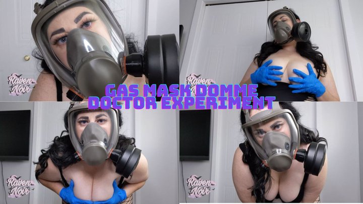 Gas Mask Domme Doctor Experiment