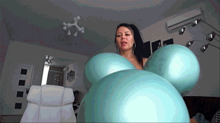 I claw at balloons and pop them Sa