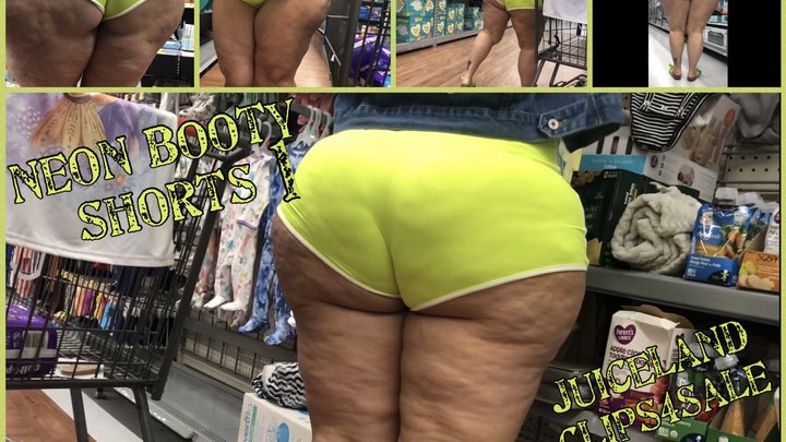 TheJuiceRoom: Neon Booty Shorts 1