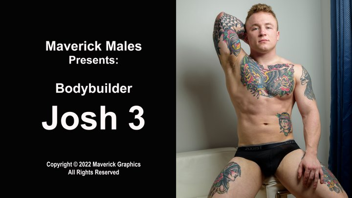 Bodybuilder Josh Muscle Worship 3 and BJ (720P)