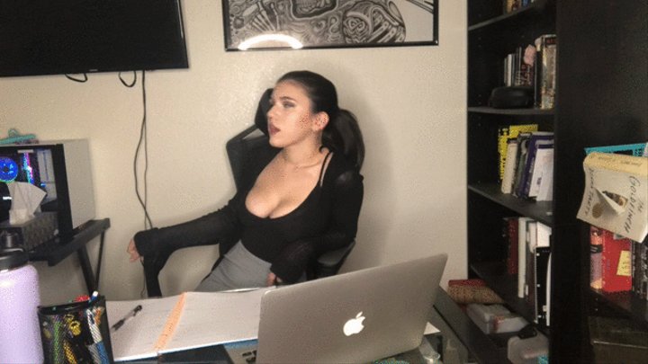 Coworker Shows Off Her Burps and Feet