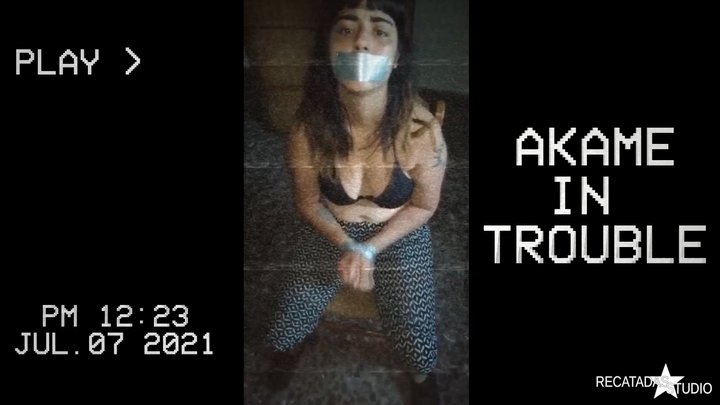 Akame bondage found footage (1080p)