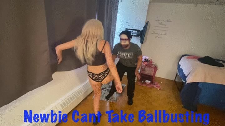 Newbie Cant take Ball busting - {HD}