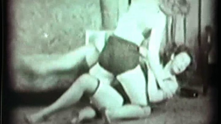 087 Catfight History - 60's Lingerie catfights