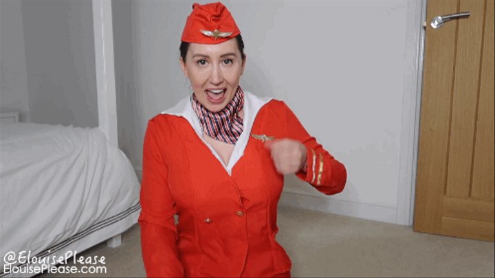 Air Hostess Jerk Off Instruction