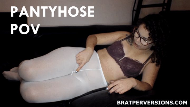 Pantyhose Confessions: Bailey Got Horny