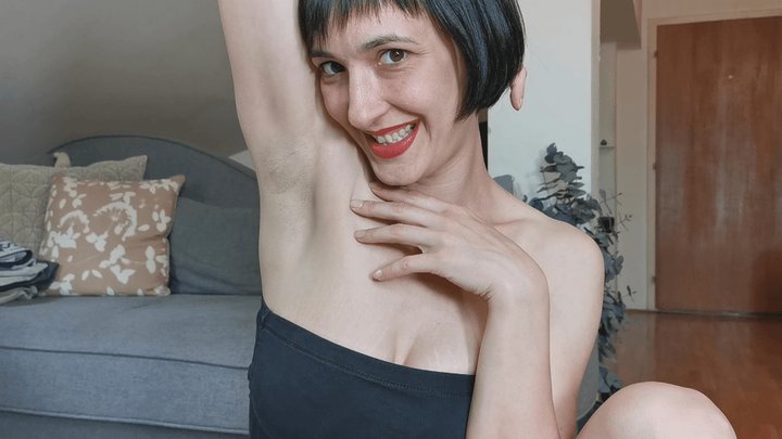 freshly shaved armpits