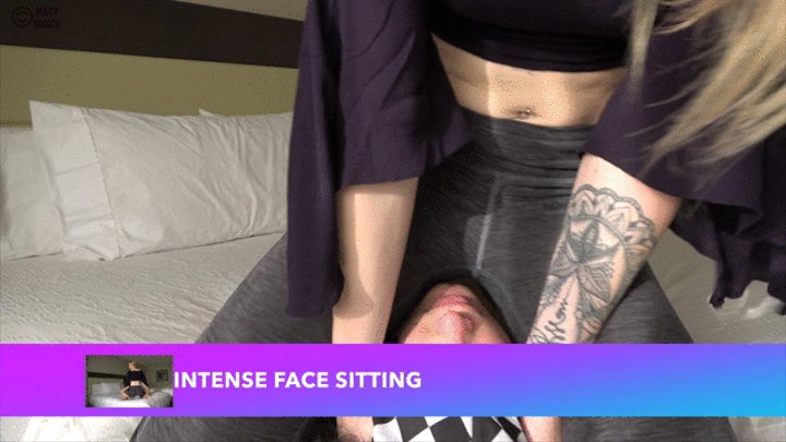 Intense Facesitting Session - Under Goddess Macy HD