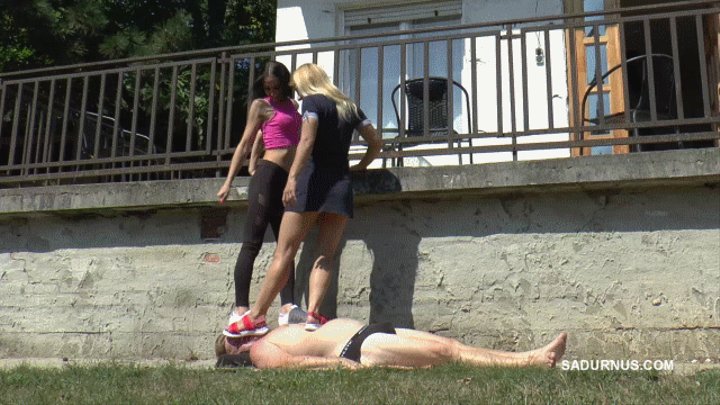 Dyanna and Nikki tramps on the slave mp4