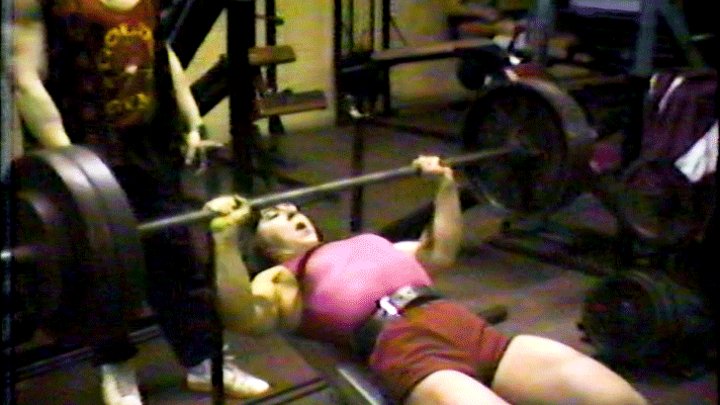 Christina Dutkowski 1986 Hardcore workout