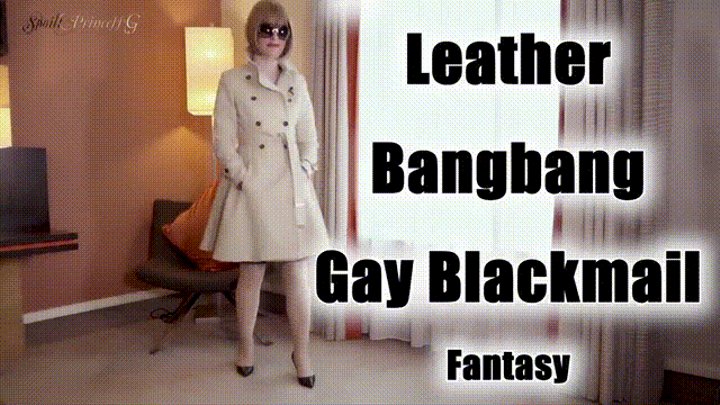 Leather Gay Men Bangbang (Blackmail-Fantasy)