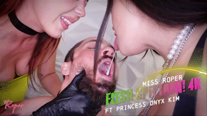 Flesh Spittoon! Ft Miss Roper & Princess Onyx - 4K