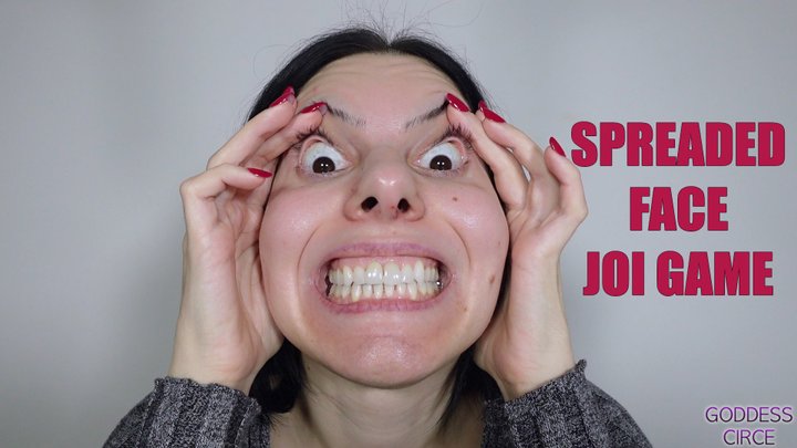 SPREADED FACE JOI GAME (Video request)